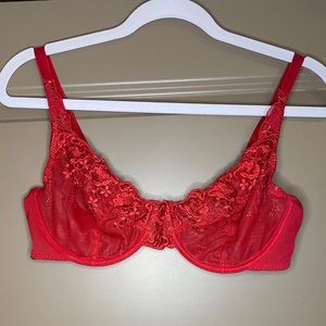 Lace unlined bra